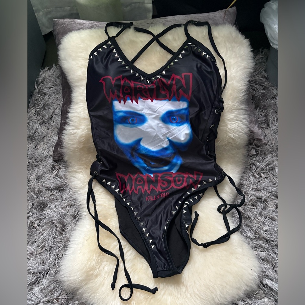 Killstar Manson collab swim suit